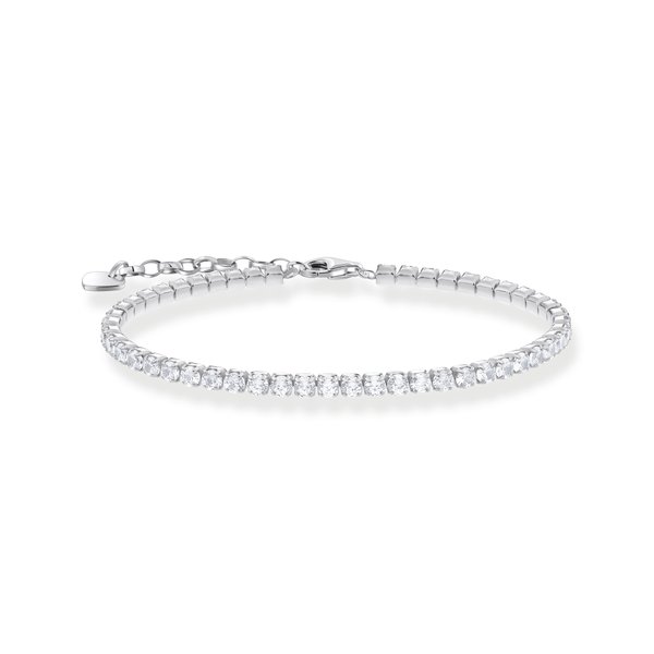 Thomas Sabo Ezüst tenisz karkötő áttetsző cirkóniával A2167-051-14-L19v