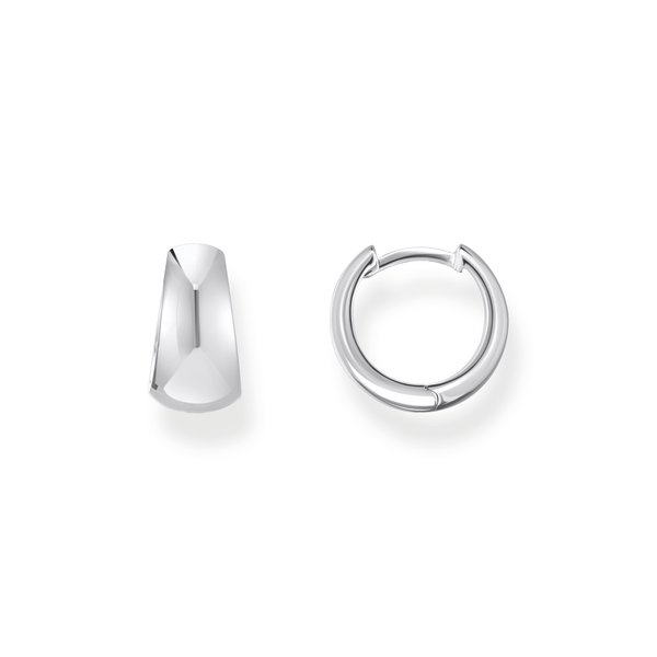 Thomas Sabo Trapéz alakú vastag ezüst karika fülbevaló CR740-001-21