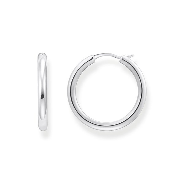 Thomas Sabo Klasszikus nagy széles karika ezüst fülbevaló CR745-001-21
