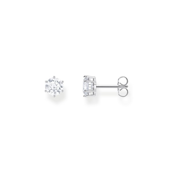 Thomas Sabo  Bedugós ezüst fülbevaló áttetsző brill csiszolású cirkóniával H2301-051-14
