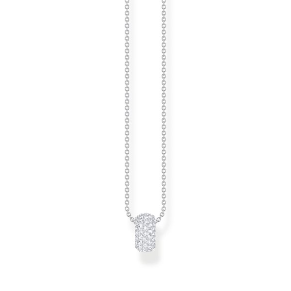 Thomas Sabo Ezüst nyaklánc pávé cirkónia dísszel KE2278-051-14-L45v