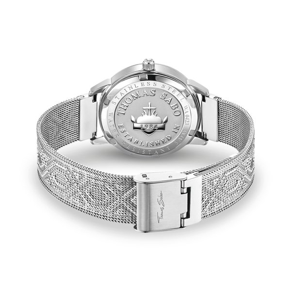 Thomas Sabo Spirit magic garden ezüst színű női óra WA0423-201-201-33