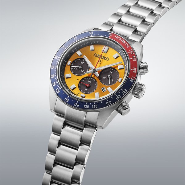 Seiko Prospex Speedtimer 'Pogue' Solar Chronograph 1969 Re-interpretation férfi karóra SSC947P1