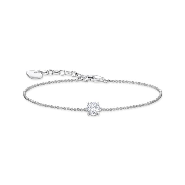Thomas Sabo Ezüst karkötő áttetsző cirkónis kővel A2156-051-14-L19v