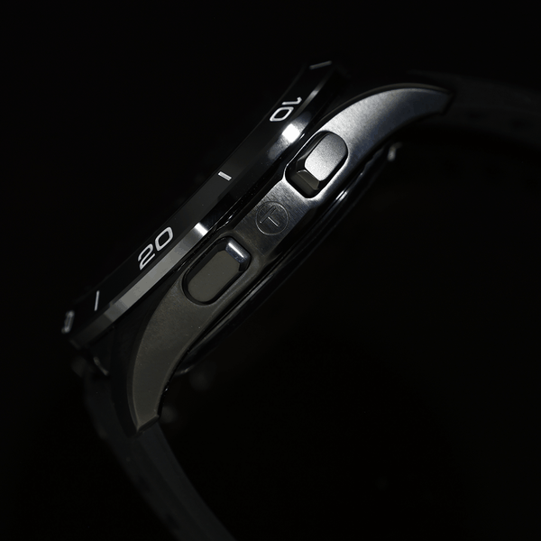 Tissot T-Touch Connect Sport titánium fekete szilikonszíjas solar hybrid okosóra T1534204705104