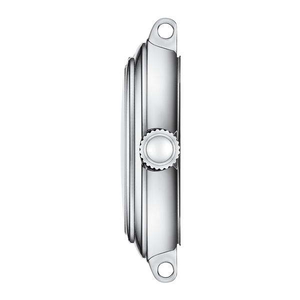 Tissot Belissima kék számlapos ezüst női karóra T1260101113300