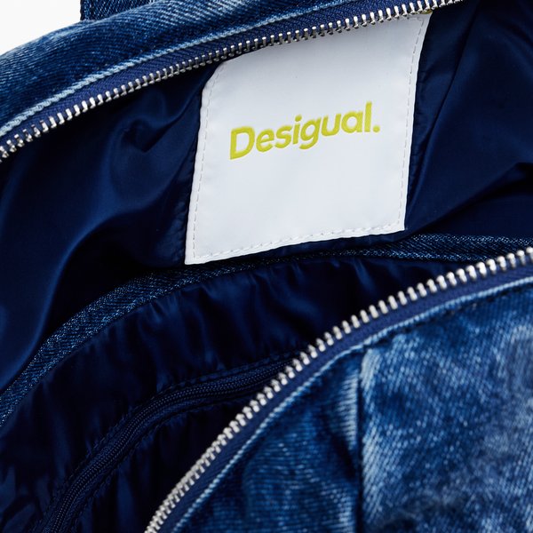 Desigual Denim medium wash farmer hátizsák 24WAKD01