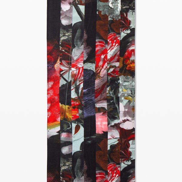 Desigual Patch vertical színes sál 24WAWA30