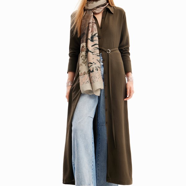 Desigual Tapestry rectangle barna sál 24WAWA27