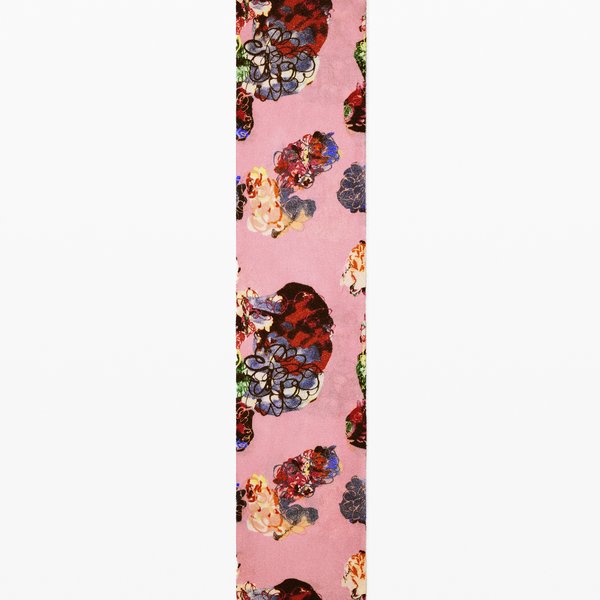 Desigual Flower scribb rózsaszín sál 24WAIA20
