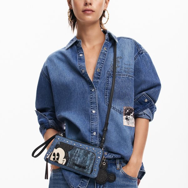 Desigual Mickey kék mini táska 24WAYP34