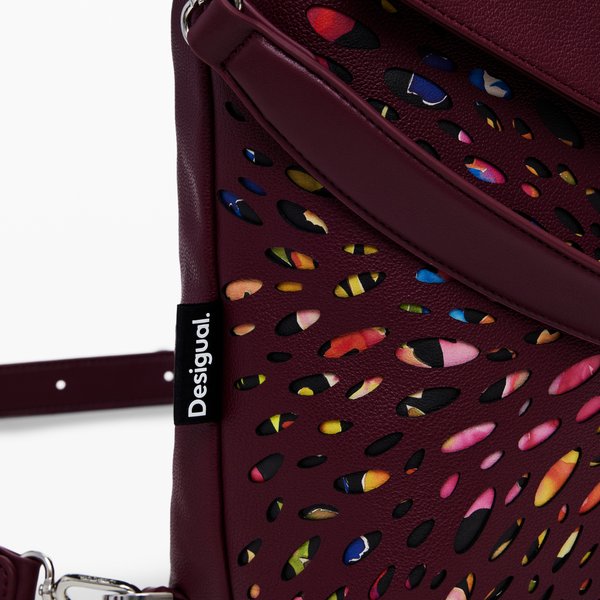 Desigual Blackwell Jersey bordó hátizsák 24WAKP29