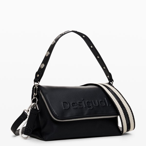 Desigual Half logo Venecia 3.0 fekete táska 24WAXP42-2000