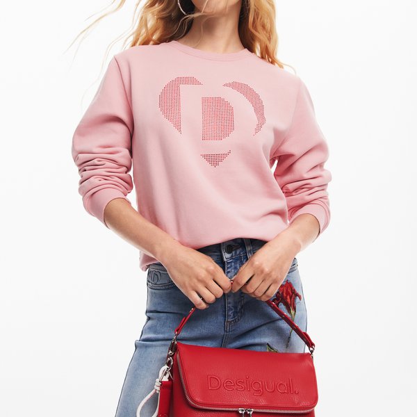 Desigual Half logo Venecia 3.0 piros táska 24WAXPA0-3000