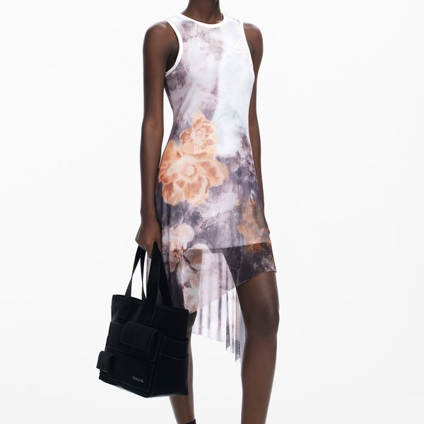 Desigual Pocket face Pravia fekete táska 24WAXPA6