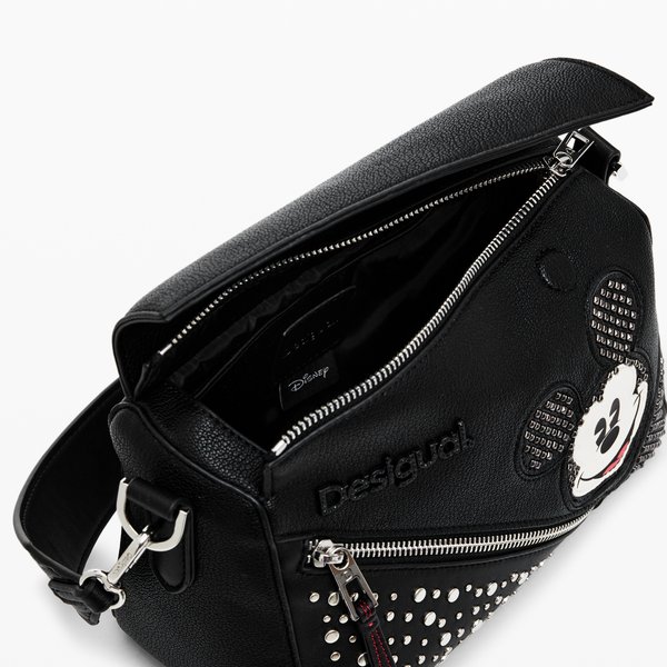 Desigual Mickey Studstyle Phuket fekete táska 24WAXP71