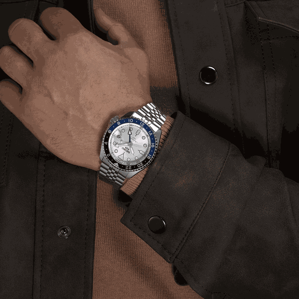 Seiko 5 Sports SKX GMT Sky blue automata férfi óra SSK033K1