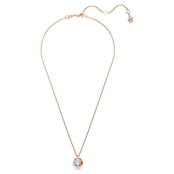 Swarovski Dextera rozé kör alakú nyaklánc kristályokkal 5692257