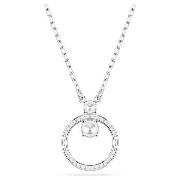 Swarovski Constella ezüst színű nyaklánc kör alakú medállal 5692261
