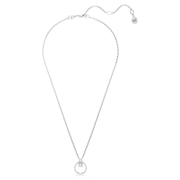 Swarovski Constella ezüst színű nyaklánc kör alakú medállal 5692261