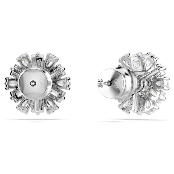 Swarovski Idyllia ezüst színű hópehely bedugós fülbevaló 5691483
