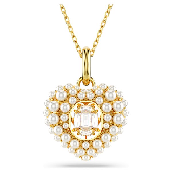 Swarovski Idyllia arany színű nyaklánc szív medállal 5680399