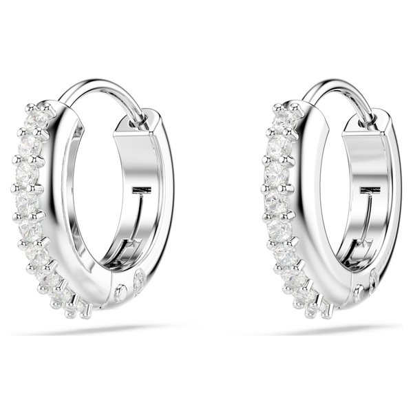 Swarovski Matrix ezüst színű karika fülbevaló 5690670