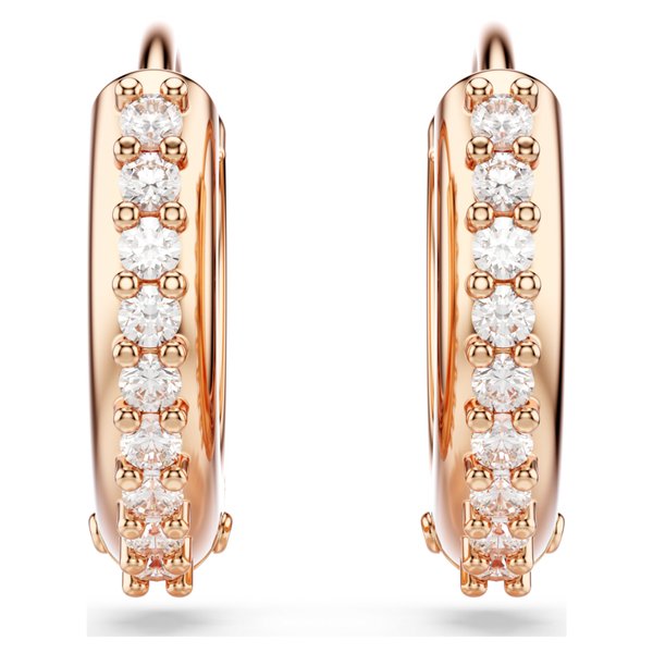 Swarovski Matrix rozé karika fülbevaló 5690669
