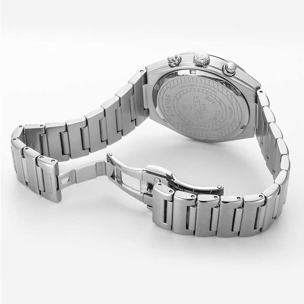 Roamer Eos ladies kronográf ezüst színű női óra 987837412020