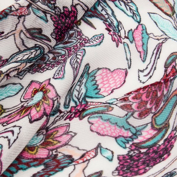 Desigual Boho színes sál 24WAWA04