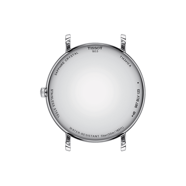Tissot Everytime kék számlapos férfi óra T1434101104100