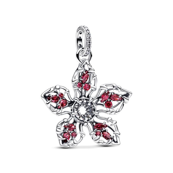 Pandora ékszer Stranger Things Demogorgon függő ezüst charm 793567C01