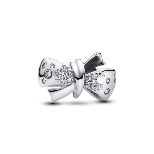 Pandora ékszer  Szikrázó ezüst masni charm 793442C01