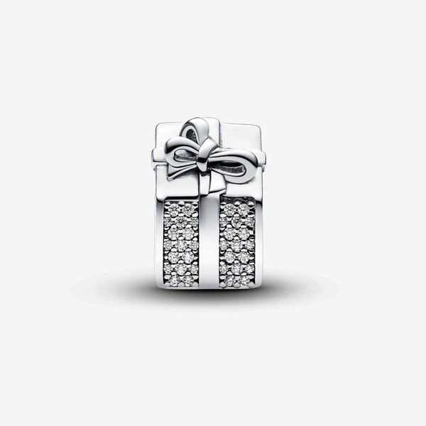 Pandora ékszer Csillogó ajándékdoboz ezüst charm 793603C01