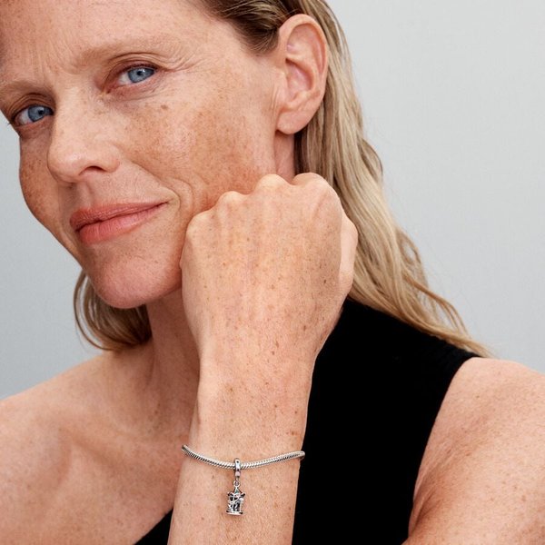 Pandora ékszer Karácsonyi körhinta függő ezüst charm 793586C01