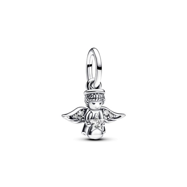 Pandora ékszer Szikrázó angyal függő ezüst charm 793598C01