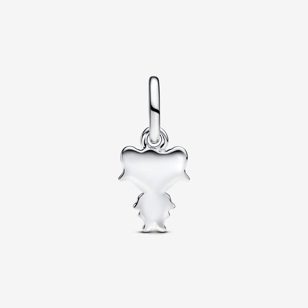 Pandora ékszer Boldog kislány függő ezüst charm 763601C00