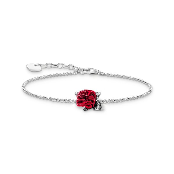 Thomas Sabo Rózsák románca ezüst karkötő A2175-664-10-L19V