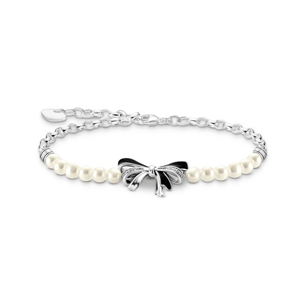 Thomas Sabo Kedves romantika gyöngyös ezüst karkötő A2171-167-11-L19v