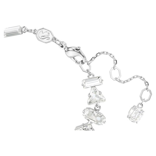 Swarovski Mesmera ezüst színű karkötő vegyes metszésű kristályokkal 5661529