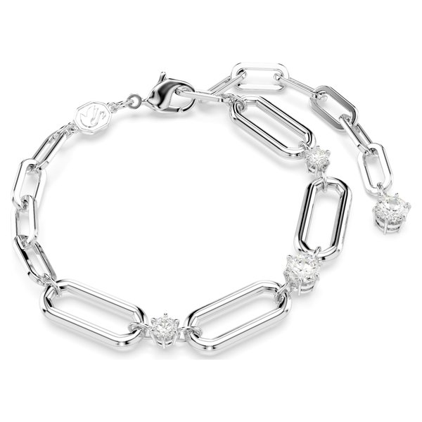 Swarovski Constella ovális szemű ezüst színű karkötő 5683353