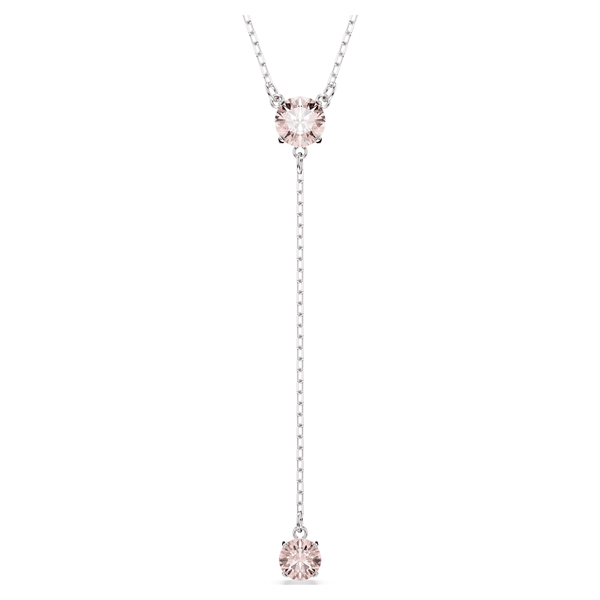Swarovski Attract Y nyaklánc rózsaszín kristállyal 5723570