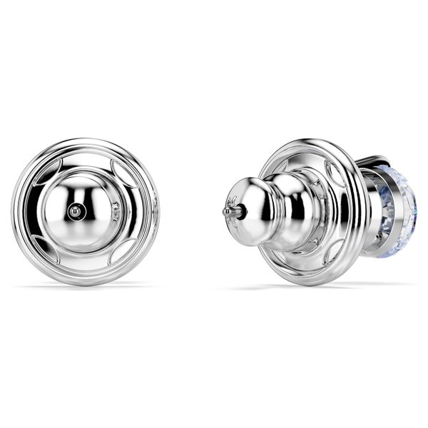 Swarovski Solitaire ezüst színű fülbevaló kék kristállyal 5725002
