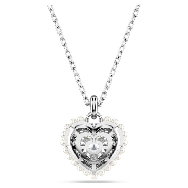 Swarovski Hyperbola ezüst színű nyaklánc szív medállal 5684386