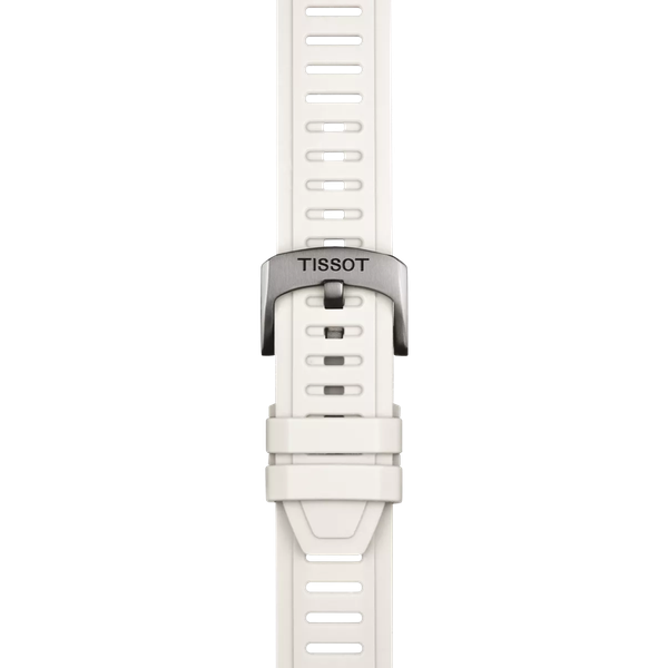 Tissot T-Touch fehér szilikon szíj T852049245