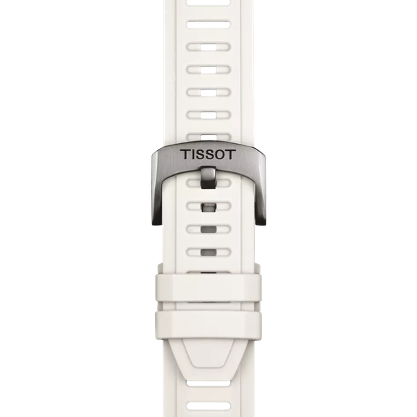 Tissot T-Touch fehér szilikon szíj T852049245