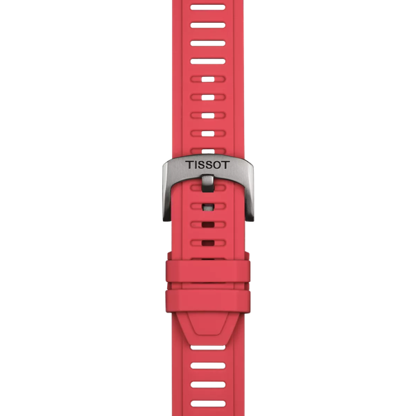 Tissot T-Touch piros szilikon szíj 