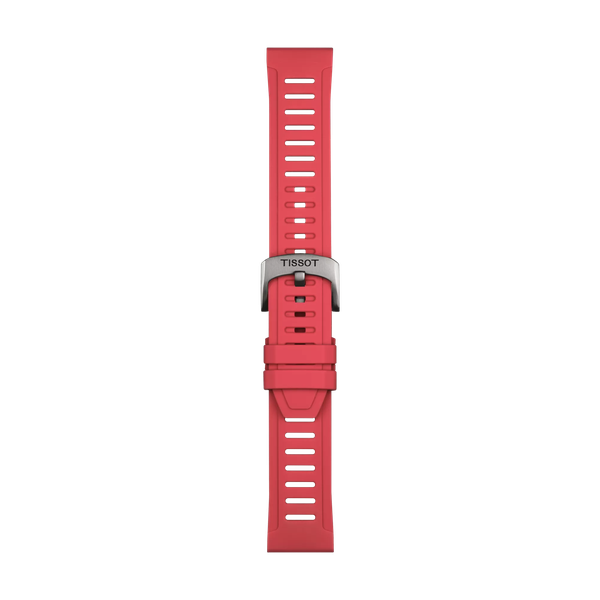 Tissot T-Touch piros szilikon szíj 