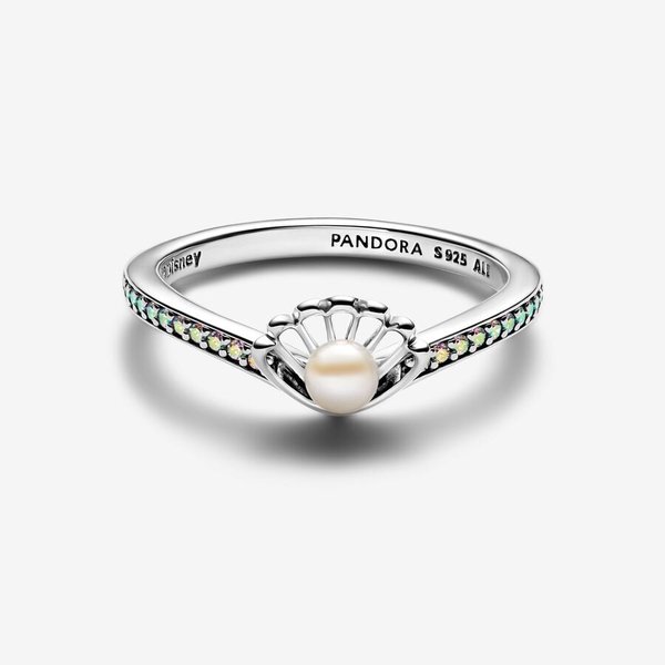 Pandora ékszer Disney Ariel hercegnő kagyló ezüst gyűrűje 