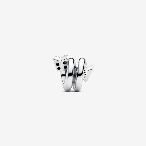 Pandora ékszer Csavart nyíl ezüst charm 793665C01